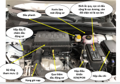CÁC BỘ PHẬN KHOANG ĐỘNG CƠ MG ZS